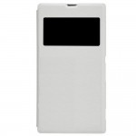 Flip Cover for Sony Xperia ZL C6506 - White