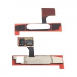 Home Button Complete For Huawei Mediapad M5 10 White By - Maxbhi Com