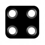 Camera Lens For Realme Q2i Black By - Maxbhi Com