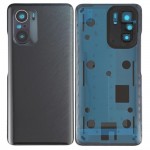 Back Panel Cover For Xiaomi Redmi K40 Pro Plus Black - Maxbhi Com