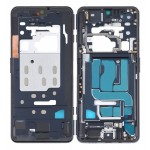 Lcd Frame Middle Chassis For Xiaomi Black Shark 4 Pro Black By - Maxbhi Com