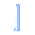 Power Button Outer For Tcl 20l Plus White By - Maxbhi Com