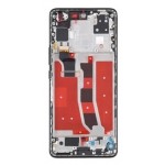 Lcd Frame Middle Chassis For Huawei Nova 8 Black By - Maxbhi Com