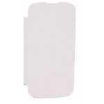 Flip Cover for Lava Iris 458Q - White