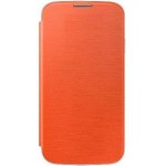 Flip Cover for Samsung Galaxy S4 I545 - Orange
