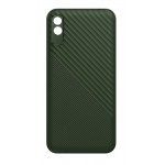 Back Panel Cover For Blu C5l Max Green - Maxbhi Com