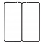 Replacement Front Glass For Asus Rog Phone 6 Black By - Maxbhi Com