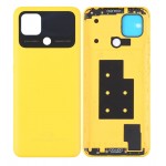 Back Panel Cover For Xiaomi Poco C40 Yellow - Maxbhi Com