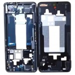 Lcd Frame Middle Chassis For Xiaomi Black Shark 5 Rs Black By - Maxbhi Com