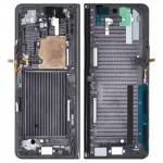 Lcd Frame Middle Chassis For Samsung Galaxy Z Fold4 Black By - Maxbhi Com