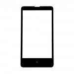 Replacement Front Glass For Nokia X Plus Dual Sim Rm1053 Black By - Maxbhi Com