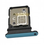 Sim Card Holder Tray For Vivo Iqoo Neo 7 Blue - Maxbhi Com
