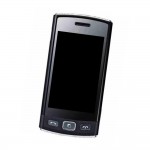 Lcd Frame Middle Chassis For Lg Cookie Snap Gm360i White By - Maxbhi Com