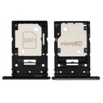 Sim Card Holder Tray For Samsung Galaxy A54 Black - Maxbhi Com