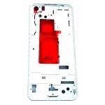 Lcd Frame Middle Chassis For Asus Zenfone 9 White By - Maxbhi Com