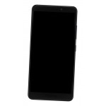 Lcd Frame Middle Chassis For Nokia C100 Black By - Maxbhi Com