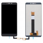 Lcd With Touch Screen For Nokia C100 Black By - Maxbhi Com