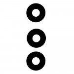 Camera Lens For Tcl 306 White By - Maxbhi Com