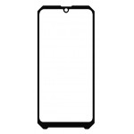 Replacement Front Glass For Blackview Bv7200 Black By - Maxbhi Com