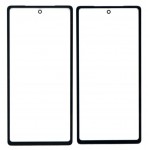 Replacement Front Glass For Google Pixel 7a Black By - Maxbhi Com