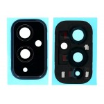 Camera Lens Glass With Frame For Oneplus 9 Black By - Maxbhi Com