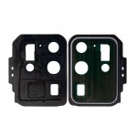 Camera Lens Glass With Frame For Samsung Galaxy S20 Ultra Black By - Maxbhi Com