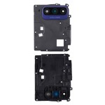 Camera Lens Glass With Frame For Motorola Moto G Pure 2021 Black By - Maxbhi Com