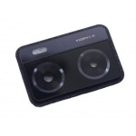 Camera Lens Glass With Frame For Oppo A57 4g 2022 Black By - Maxbhi Com