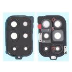 Camera Lens Glass With Frame For Oneplus 9r 5g White By - Maxbhi Com