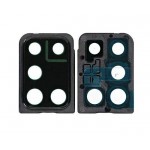 Camera Lens Glass With Frame For Samsung Galaxy A21s Blue By - Maxbhi Com