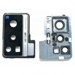 Camera Lens Glass With Frame For Vivo X70 Pro White By - Maxbhi Com