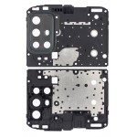 Camera Lens Glass with Frame for Motorola Moto G30 Black