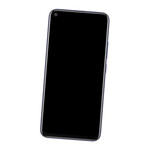 Camera Lens Glass with Frame for Vivo Y30 Blue
