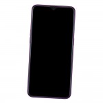 Camera Lens Glass with Frame for Oppo F9 Purple