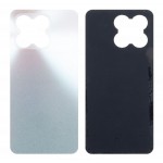 Back Panel Cover For Honor X8a Silver - Maxbhi Com
