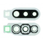 Camera Lens Glass With Frame For Samsung Galaxy A90 5g White By - Maxbhi Com