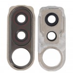 Camera Lens Glass with Frame for Xiaomi Pocophone F1 Black