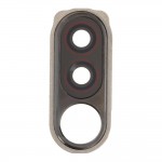 Camera Lens Glass With Frame For Xiaomi Pocophone F1 White By - Maxbhi Com