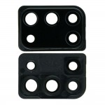 Camera Lens Glass with Frame for Samsung Galaxy M31 Black