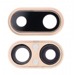 Camera Lens Glass With Frame For Apple Iphone 8 Plus Gold By - Maxbhi Com