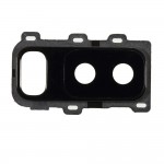 Camera Lens Glass With Frame For Samsung Galaxy A6 Plus 2018 White By - Maxbhi Com