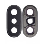 Camera Lens Glass With Frame For Apple Iphone X 256gb Grey By - Maxbhi Com