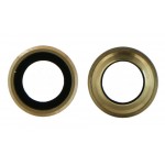 Camera Lens Glass With Frame For Apple Iphone 6s Plus Gold By - Maxbhi Com