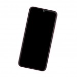 Camera Lens Glass with Frame for Moto E6s Wine