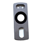 Camera Lens Glass with Frame for OnePlus 2 White