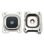Camera Lens Glass With Frame For Samsung Galaxy E7 White By - Maxbhi Com