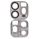 Camera Lens Glass With Frame For Apple Ipad Pro 11 2021 Silver By - Maxbhi Com