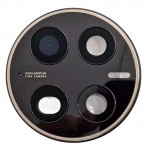 Camera Lens Glass With Frame For Huawei Mate 50 Pro Black By - Maxbhi Com