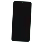 Camera Lens Glass with Frame for Xiaomi Poco C55 White