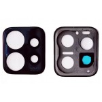 Camera Lens Glass With Frame For Motorola Moto X40 Black By - Maxbhi Com